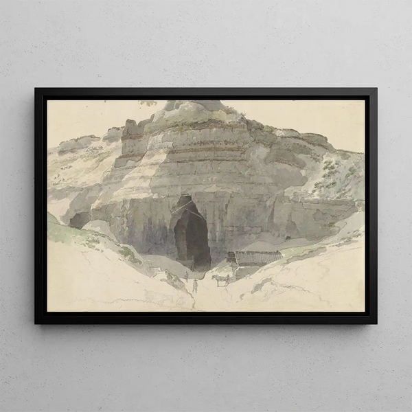 Karrier de pierre - Abraham Teerlink — gerahmtes Bild an der Wand