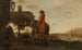 Halte für Reiter und Pferde - Abraham van Calraet — Ansicht des Kunstwerks