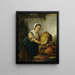 Der Kesselreiniger - Abraham van Strij — gerahmtes Bild an der Wand