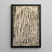 Wolkenkratzer von New York - Abraham Walkowitz — gerahmtes Bild an der Wand
