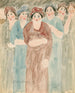Frauen stehend - Abraham Walkowitz — Ansicht des Kunstwerks