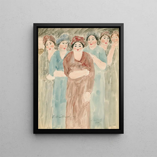 Abraham Walkowitz - Standing Women.webp