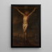 Reproduktion des Gemäldes Christus am Kreuz - Abraham van Diepenbeeck