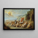 Neptune und Amphitrite - Abraham van Diepenbeeck — gerahmtes Bild an der Wand