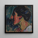 Abstraktion - Wassily Kandinsky — gerahmtes Bild an der Wand