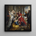 Achille entdeckt von Ulysses und Diomedes - Peter Paul Rubens — gerahmtes Bild an der Wand