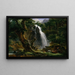 Cascade am Mont-Dore - Achille Etna Michallon — gerahmtes Bild an der Wand