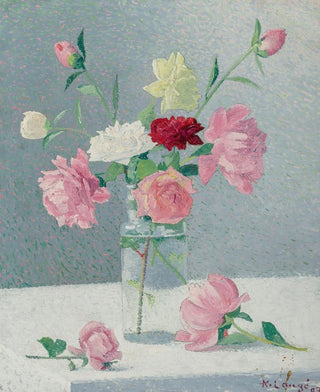 Achille Laug - Vase de roses.webp