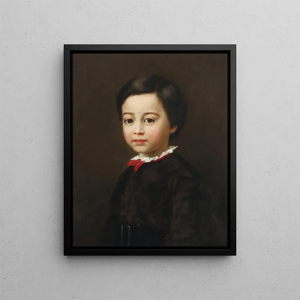 Adalbert Begas - Portrait of a boy.webp