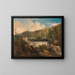 Motif von Neuwaldegg - Adalbert Stifter — gerahmtes Bild an der Wand