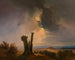 Landschaft des westlichen Ungarns, Blick vom Leithagebirge - Adalbert Stifter — Ansicht des Kunstwerks