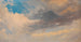 Studie der Wolken über Kirchschlag - Adalbert Stifter — Ansicht des Kunstwerks