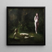 Adam und Eva - Julius Paulsen — gerahmtes Bild an der Wand