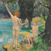 Adam und Eva Paradies - Ludwig von Hofmann — Ansicht des Kunstwerks