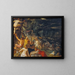 Der Flut - Adam Elsheimer — gerahmtes Bild an der Wand