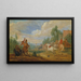 Eskarmusch der Kavallerie - Adam Frans van der Meulen — gerahmtes Bild an der Wand