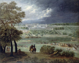 Adam Frans van der Meulen - Le Chteau Neuf de SaintGermainenLaye et les jardins vus de la rive droite de la Seine.webp