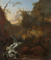 Eine Wasserfall - Adam Pynacker — Ansicht des Kunstwerks