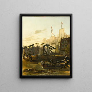 Adam Pynacker - View of a Harbor in Schiedam.webp