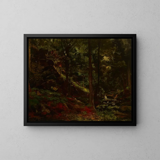 Adolf Dressler - Stream in the Woods.webp