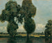 Silberne Pappeln - Adolf Hölzel — Ansicht des Kunstwerks