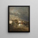 L'accident - Adolf Humborg — gerahmtes Bild an der Wand