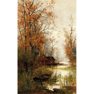 Adolf Kaufmann - Im Wald von Fontainebleau.webp