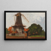 Moulin - Adolf Kaufmann — gerahmtes Bild an der Wand
