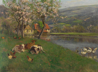 Adolf Lins - Sommertag am See.webp