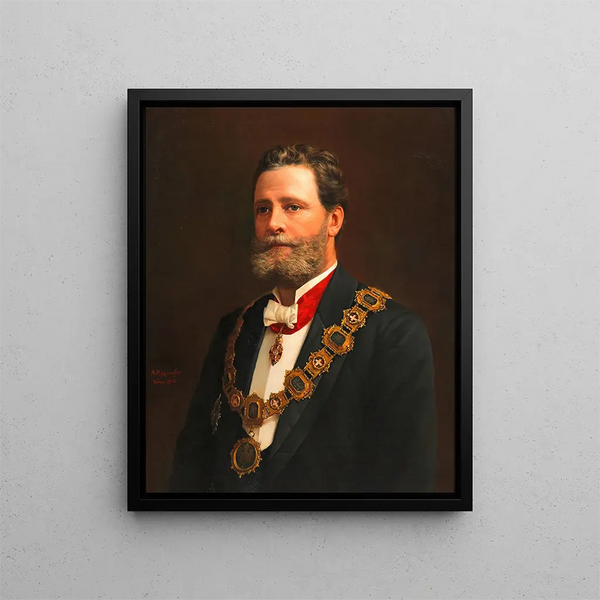 Dr Karl Lueger Bürgermeister - Adolf Mayerhofer — gerahmtes Bild an der Wand