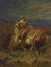 Ein arabischer Späher auf Pferd - Adolf Schreyer — Ansicht des Kunstwerks