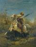Die Verfolgung - Adolf Schreyer — Ansicht des Kunstwerks