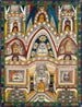 Westfassade des Schiffes an der Kathedrale Saint-Adolf de la Dîme im Haus Saint-Adolf - Adolf Wölfli — Ansicht des Kunstwerks