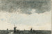 Moulins dans la plaine sous la pluie - Adolf le Comte — Ansicht des Kunstwerks