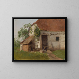 Adolph Tidemand - Farm at Goldsheim.webp
