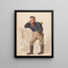 Fredrik Olsen Nevlunghavn - Adolph Tidemand — gerahmtes Bild an der Wand
