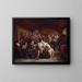 Festliches Trauergedeck - Adolph Tidemand — gerahmtes Bild an der Wand