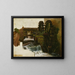 Ruisseau de moulin - Adolph Tidemand — gerahmtes Bild an der Wand