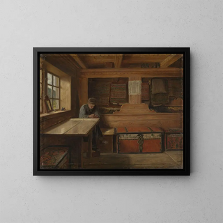 Adolph Tidemand - Old Storeroom in Viky.webp