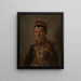 Portrait von Anna Gulsvig - Adolph Tidemand — gerahmtes Bild an der Wand