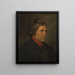 Portrait des Bauern Torstein Ringheim aus Voss - Adolph Tidemand — gerahmtes Bild an der Wand