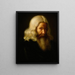 Studie eines alten Mannes - Adolph Tidemand — gerahmtes Bild an der Wand