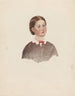 Junge Frau mit rotem Halsband - Adolph Tidemand — Ansicht des Kunstwerks