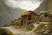 Vue de Gudvangen - Adolph Tidemand — Ansicht des Kunstwerks