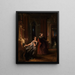 Le Strung - Adolph von Menzel — gerahmtes Bild an der Wand