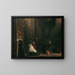 Frise - Adolph von Menzel — gerahmtes Bild an der Wand
