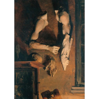 Adolph von Menzel - Studio Wall.webp