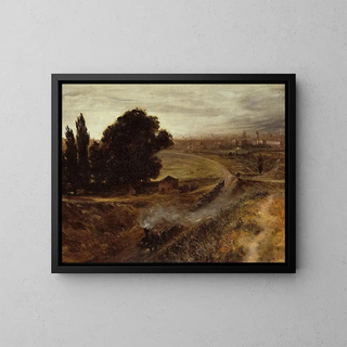 Adolph von Menzel - The BerlinPotsdam Railway.webp
