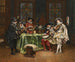 Innen-Gemälde mit Troubadours - Adolphe Alexandre Lesrel — Ansicht des Kunstwerks