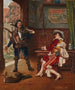 Rückkehr der Jagd - Adolphe Alexandre Lesrel — Ansicht des Kunstwerks